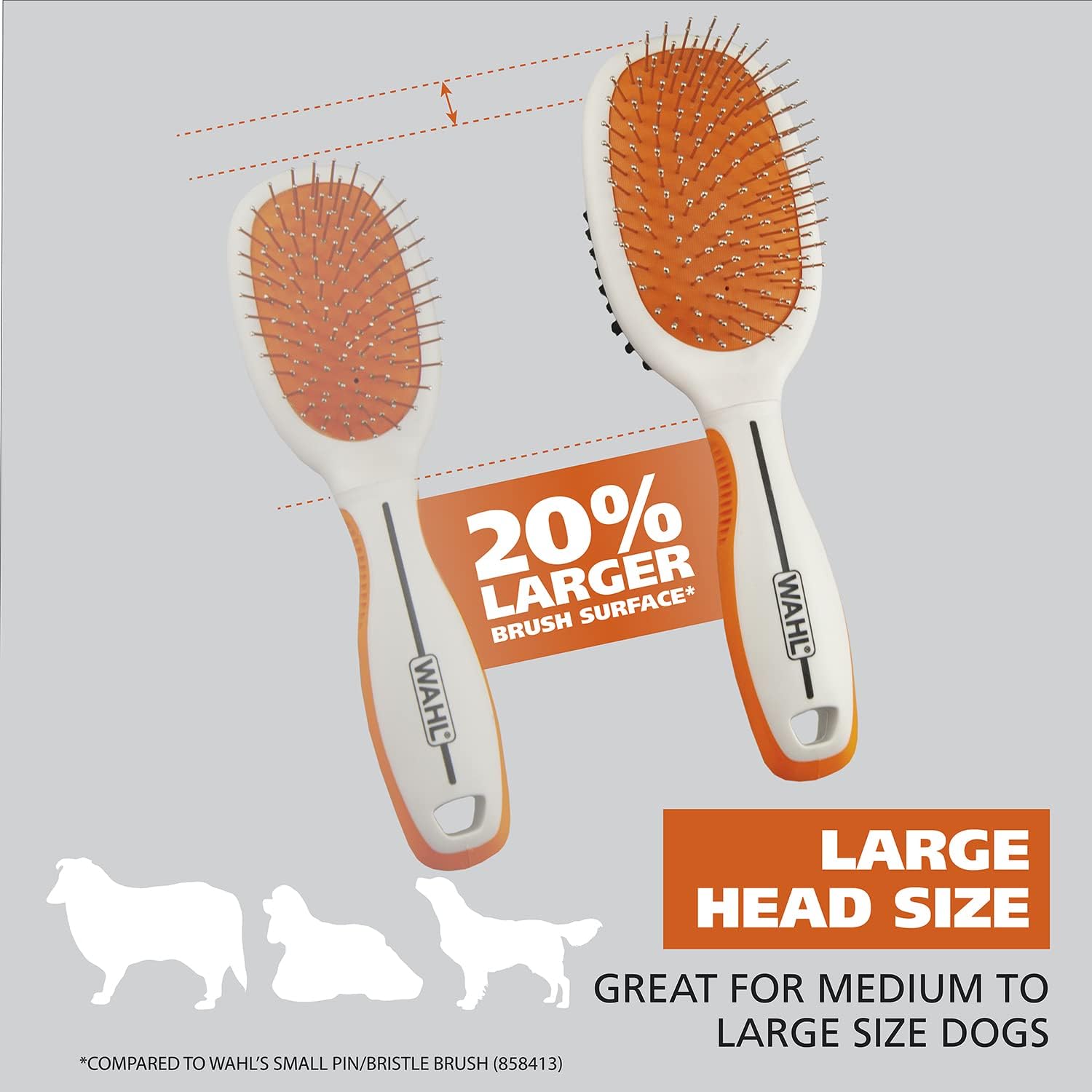 Review Wahl Premium Pet Double Sided Pin Bristle Brush